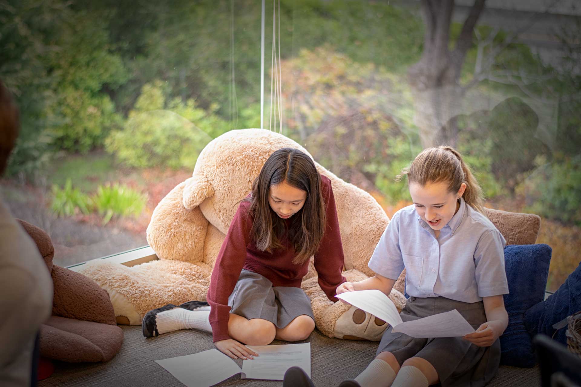East Bay private school students in class